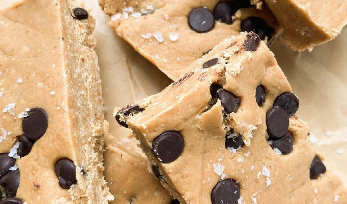 Healthy Cookie Dough Bars