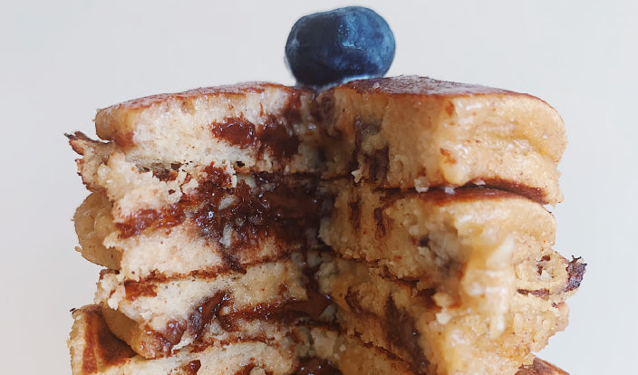 Hidden Chocolate Chip Pancakes