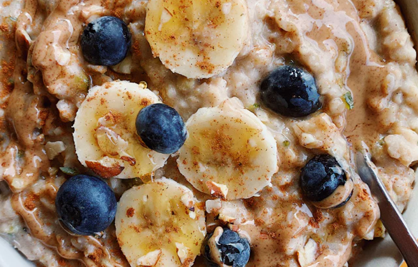 Zucchini Banana Bread Oatmeal