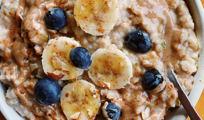 Zucchini Banana Bread Oatmeal