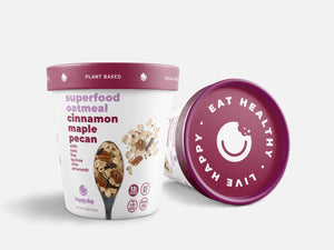 Superfood Oatmeal Maple Pecan Spice Cups - 12 Pack