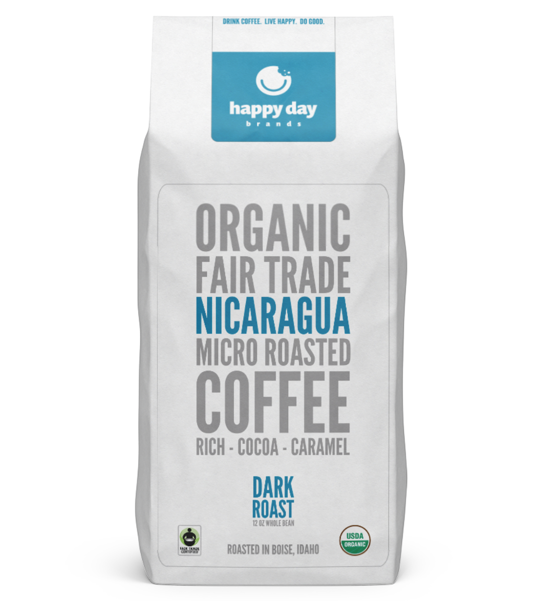 Organic fair top trade coffee