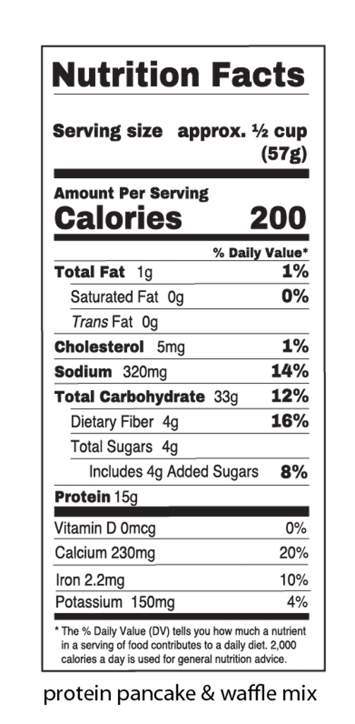 Protein Pancake and Waffle Mix (6 pack)